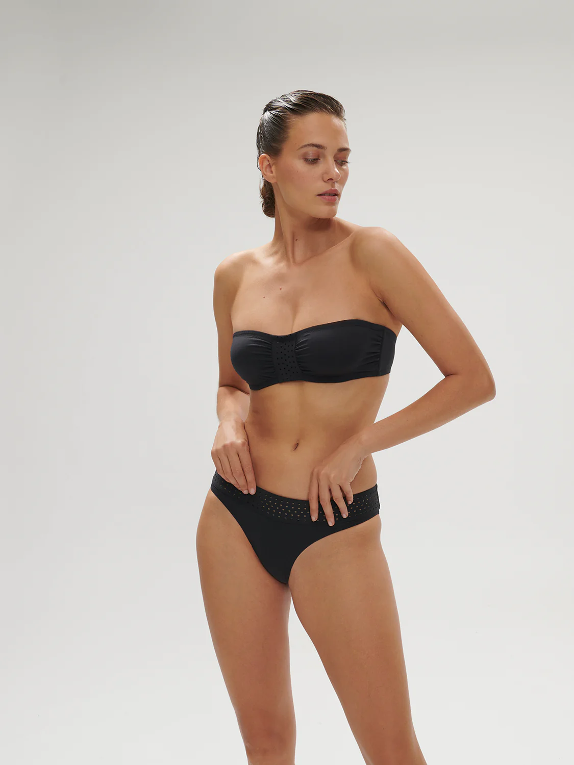 Bikini brief - Black - Image 4