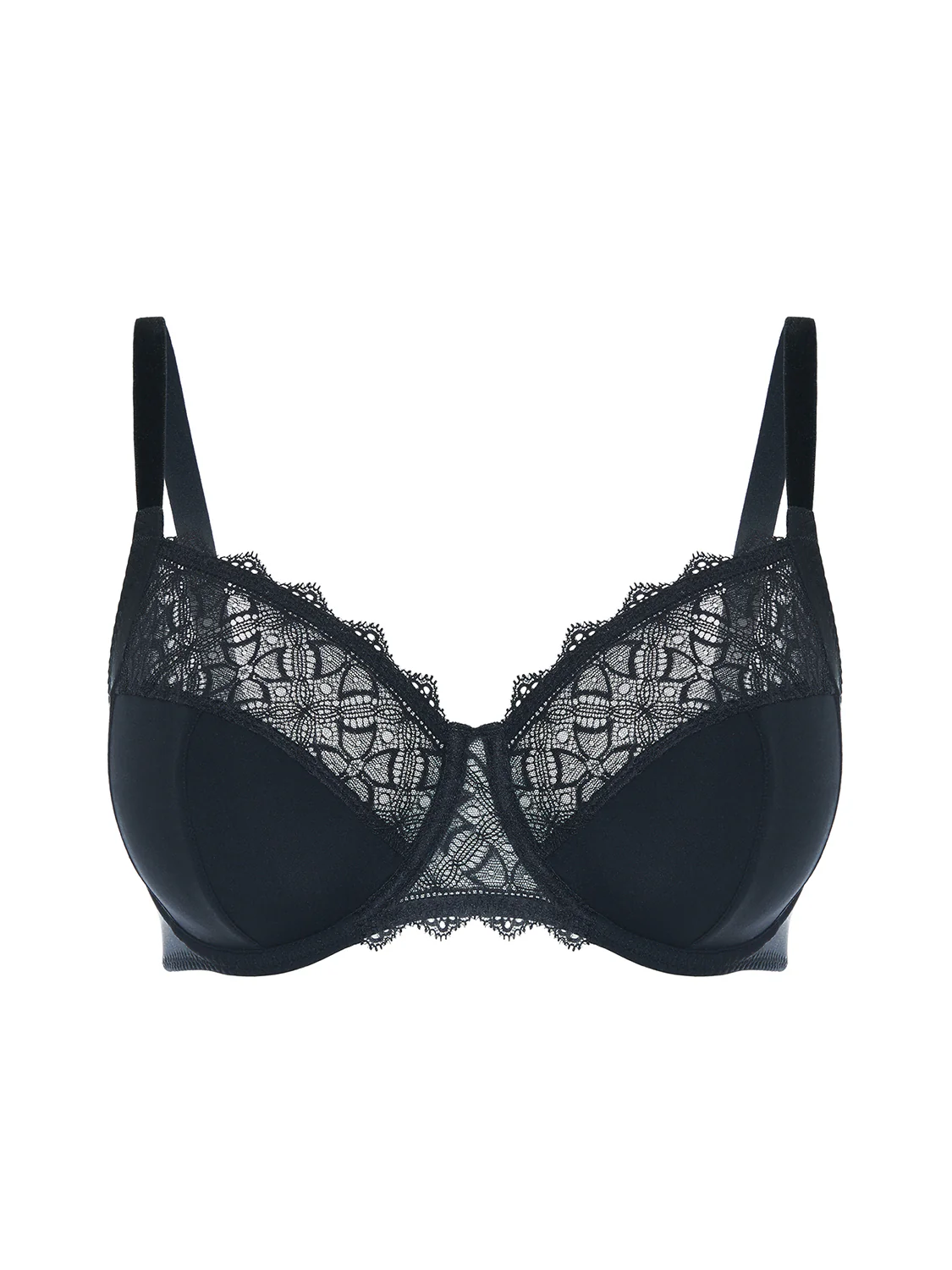 Full cup support bra - Black - Image 3