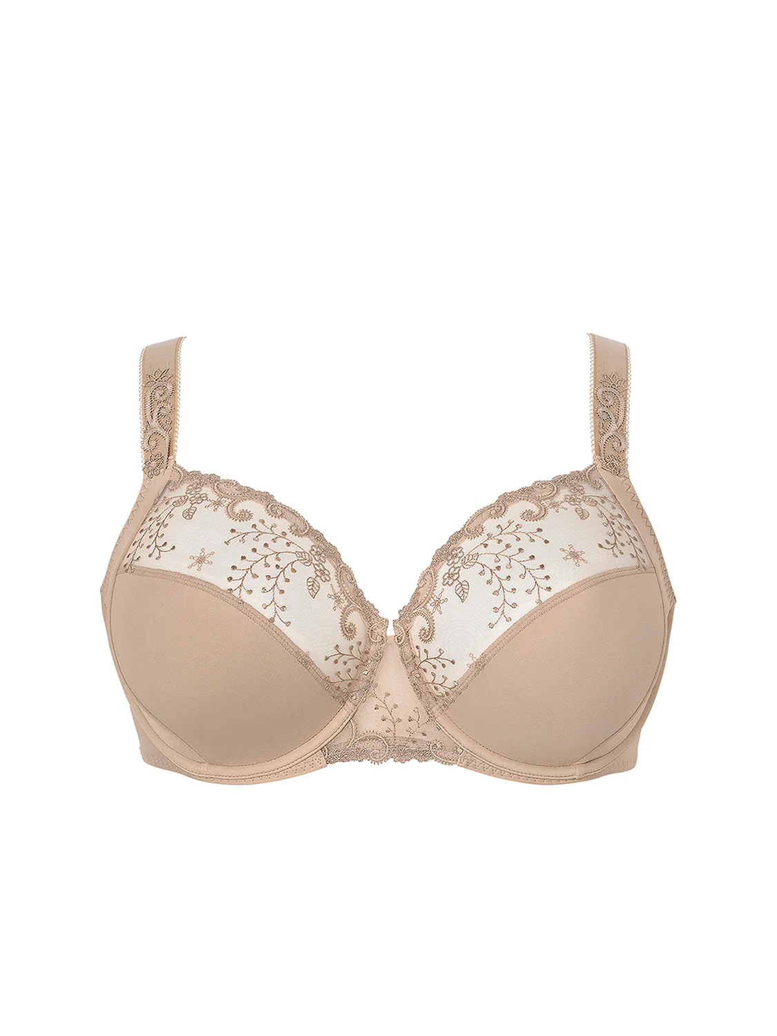 Full cup support bra - Nude - Image 4