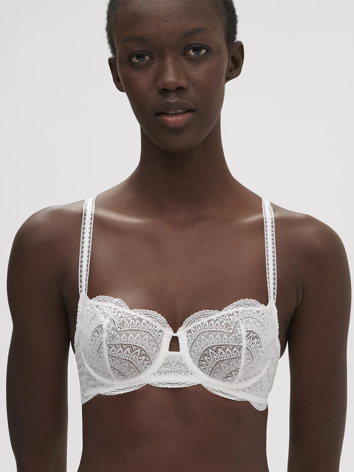 Half cup bra - Natural
