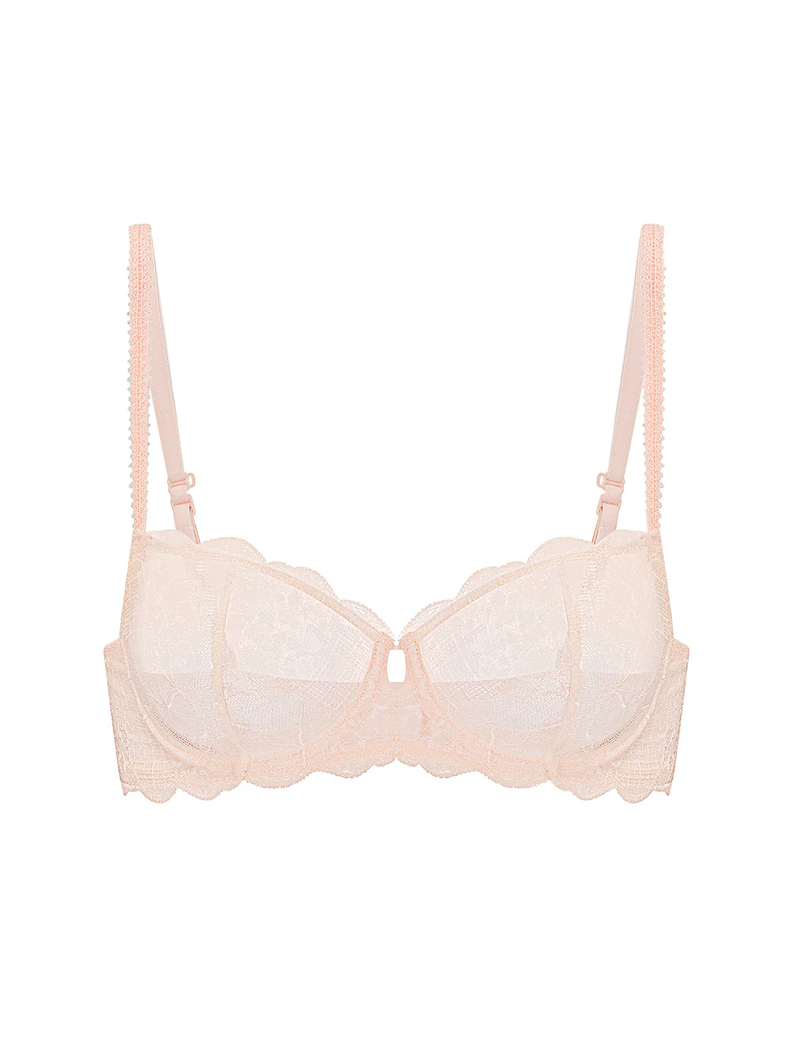 Half cup bra - Sakura pink - Image 6