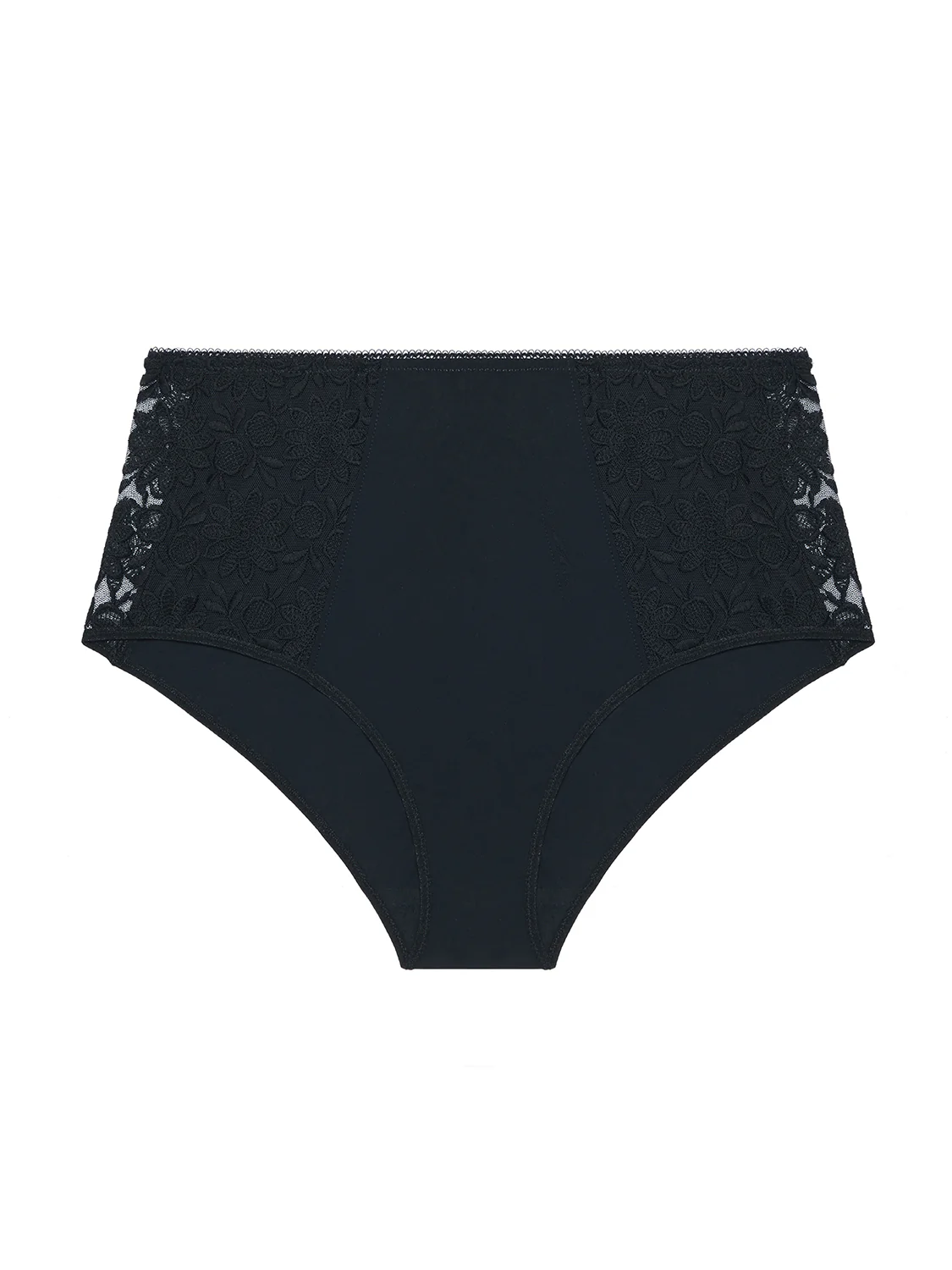 High-waist brief - Black - Image 5