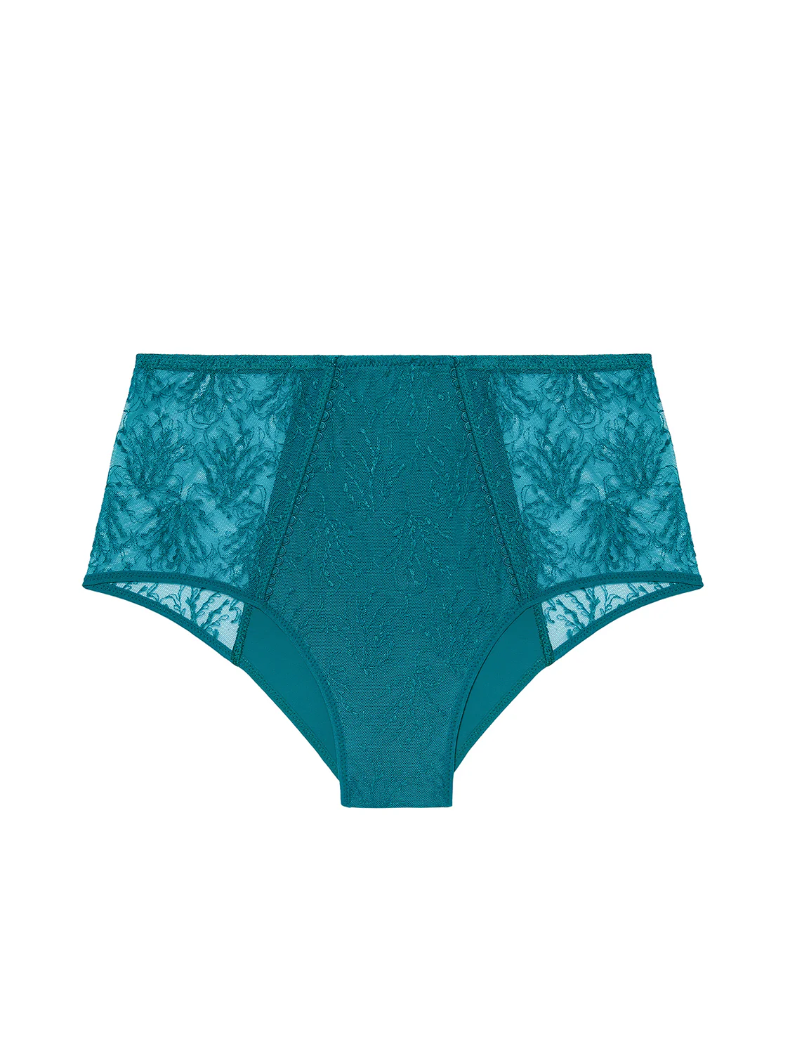 High-waist brief - Emerald green - Image 12