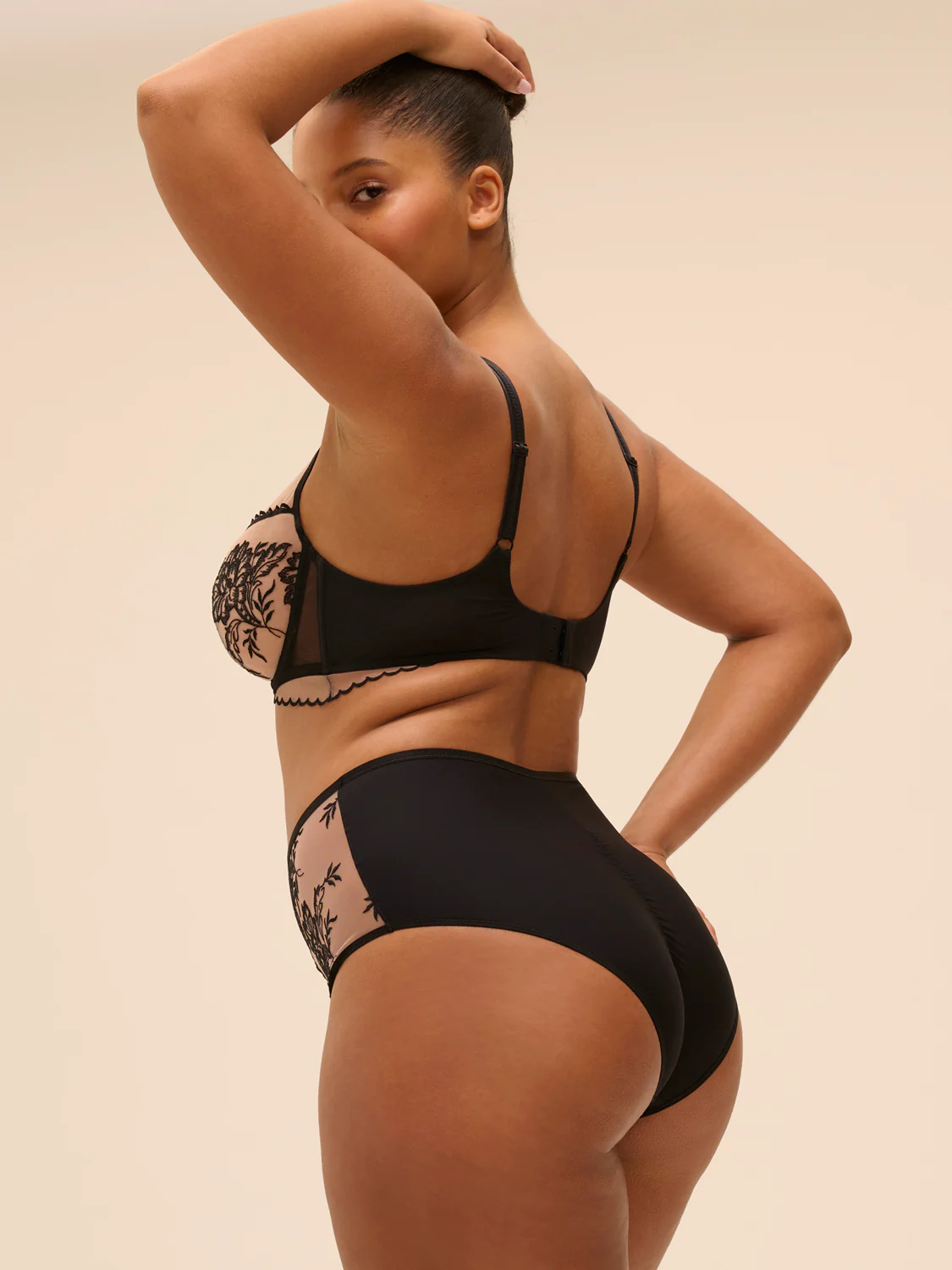 High-waist brief - Light Tatoo - Image 10