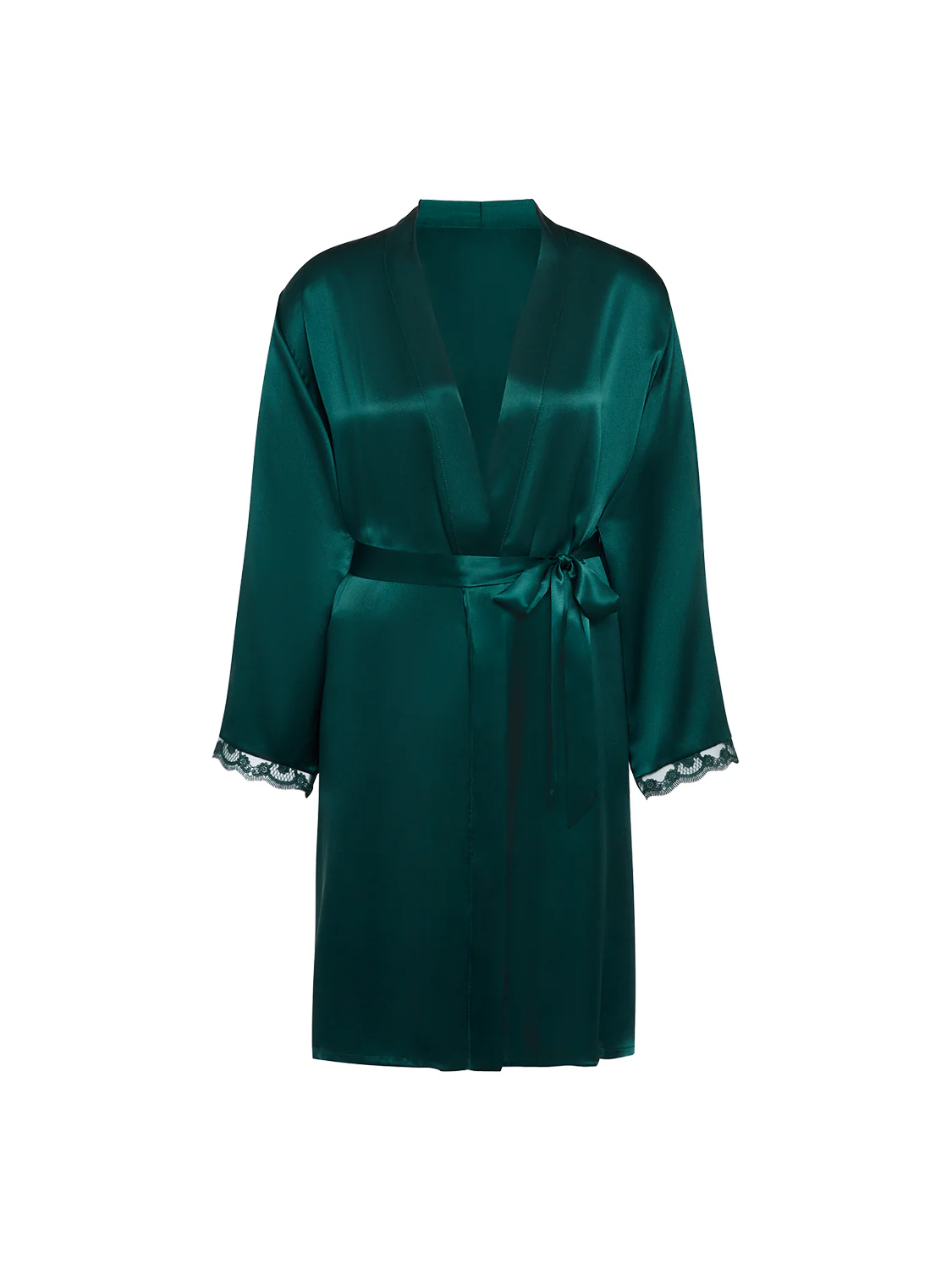 Kimono - Emerald green - Image 6