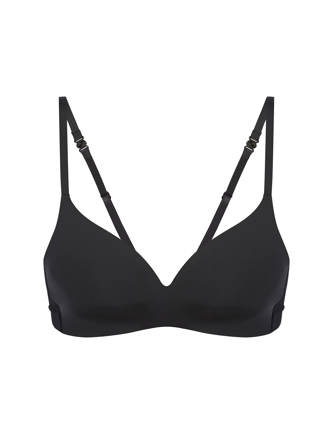 Non wired soft cup bra - Black - Image 6