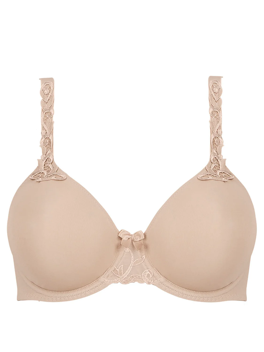 Rigid moulded bra - Peau rosée - Image 8