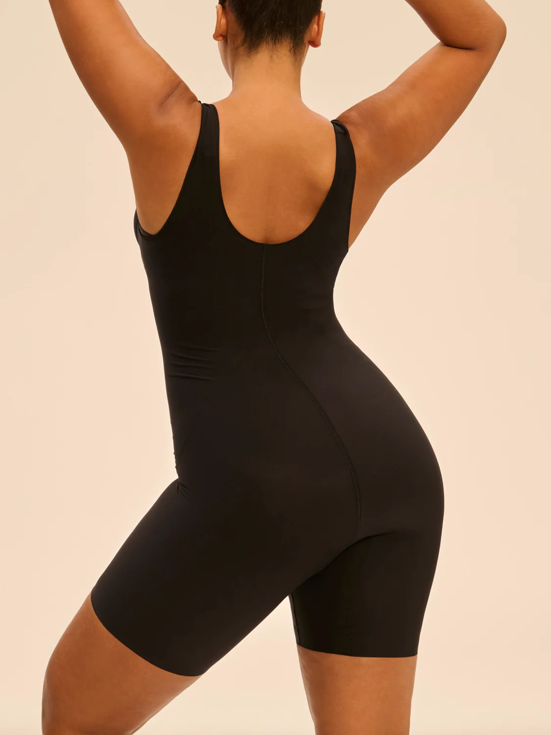 Shaper panty bodysuit - Black - Image 7