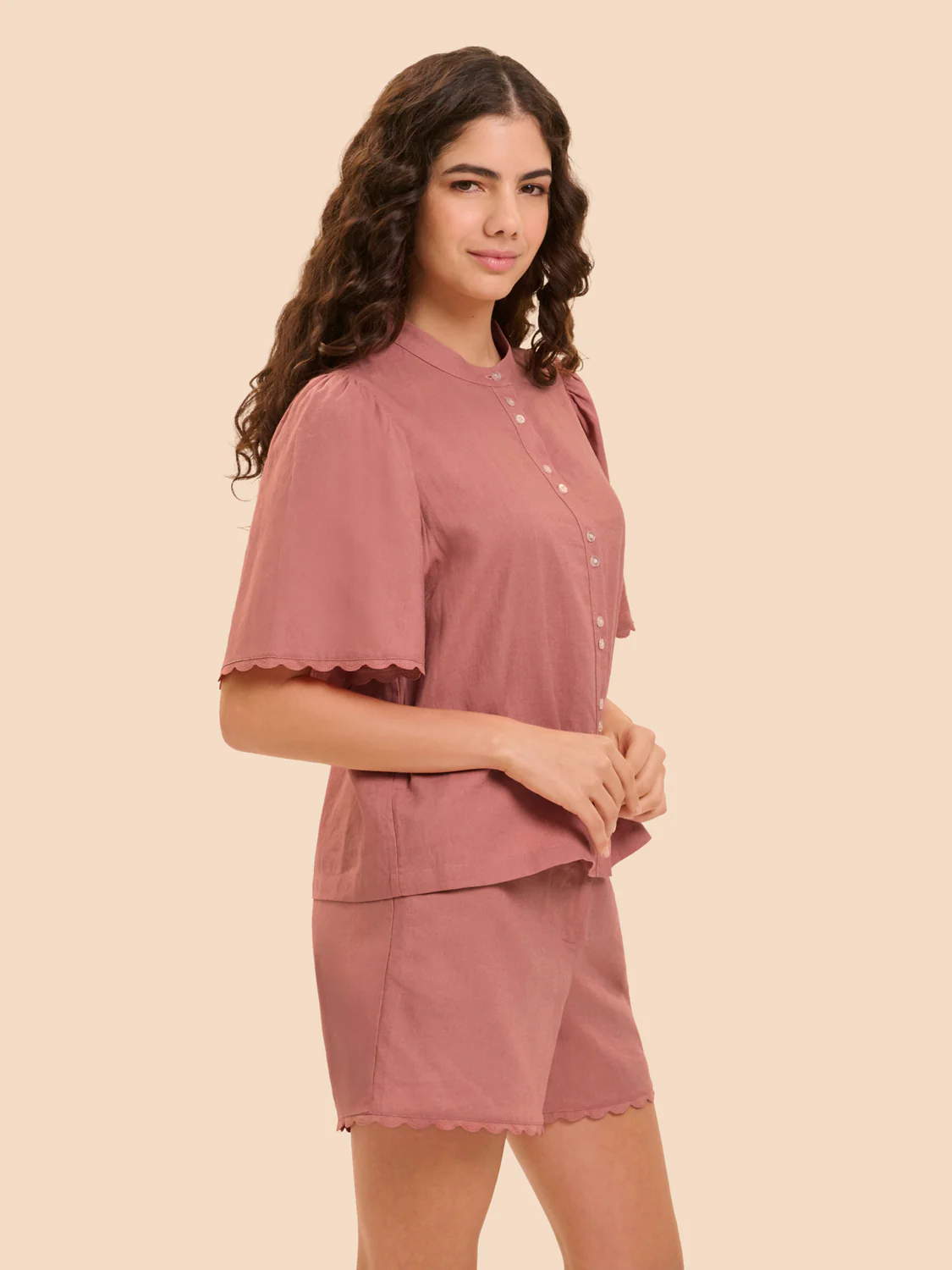 Shirt - Smokey Pink - Image 4