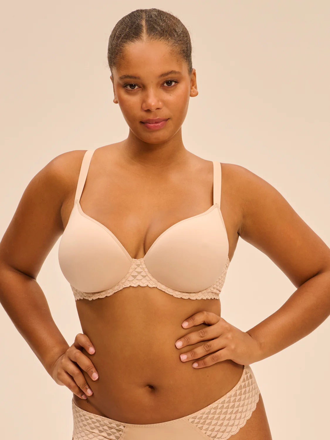 Spacer plunge bra - Peau rosée - Image 11