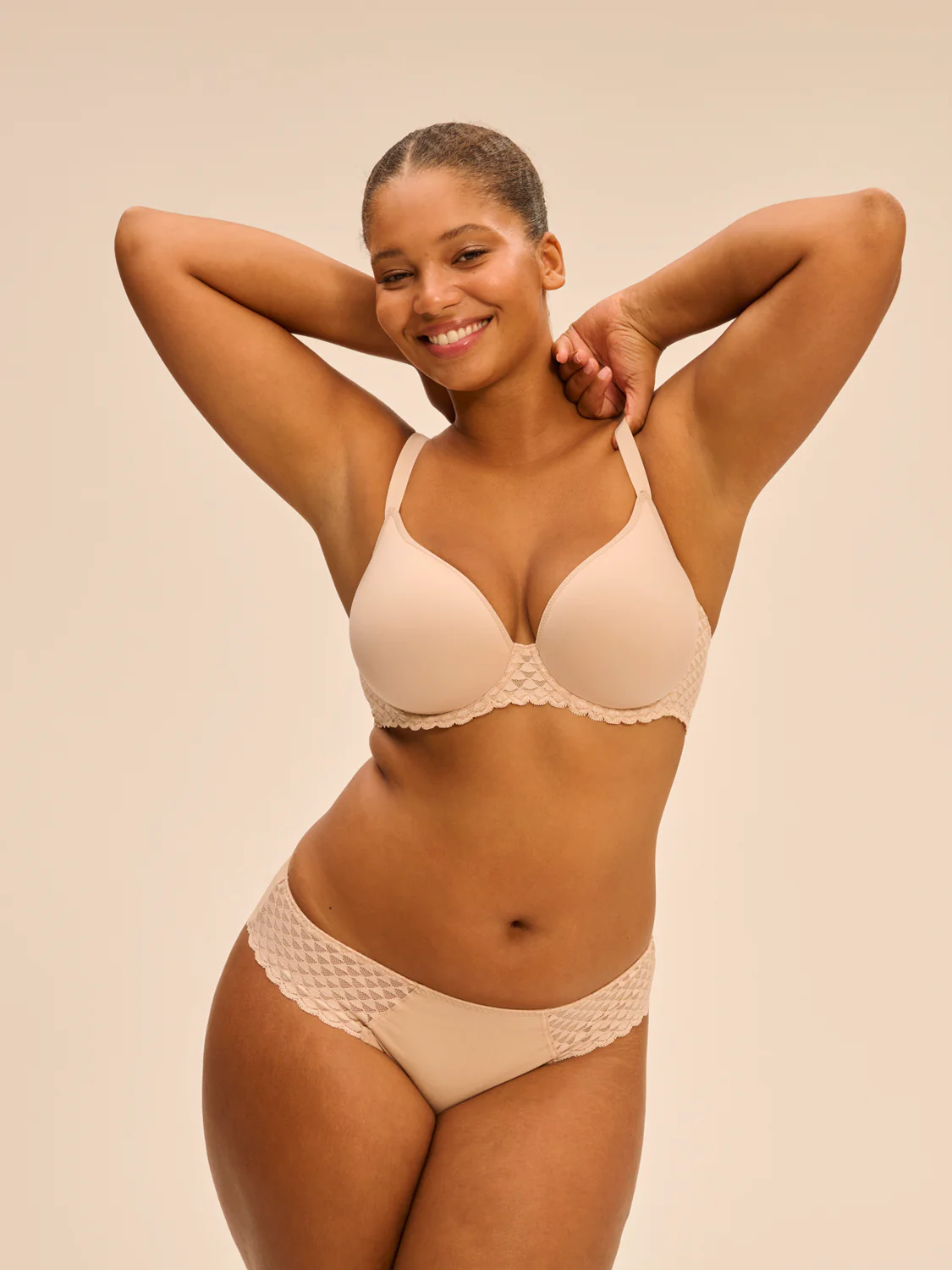 Spacer plunge bra - Peau rosée - Image 13