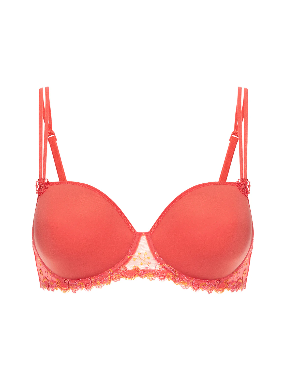 Squared neckline spacer bra - Mango - Image 11