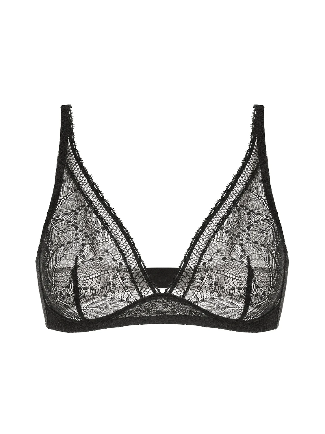 Structured wireless bra - Black - Image 14