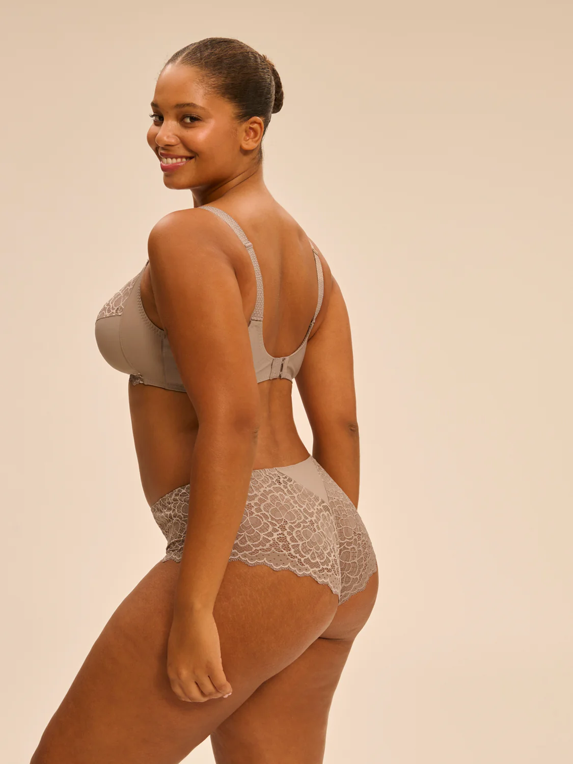 Structured wireless bra - Grege - Image 9
