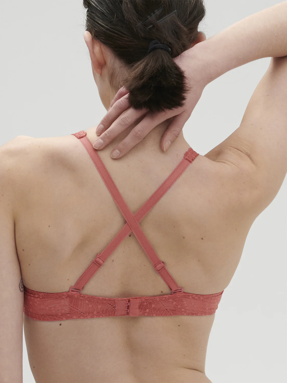 Structured wireless bra - Texas Pink - Image 7